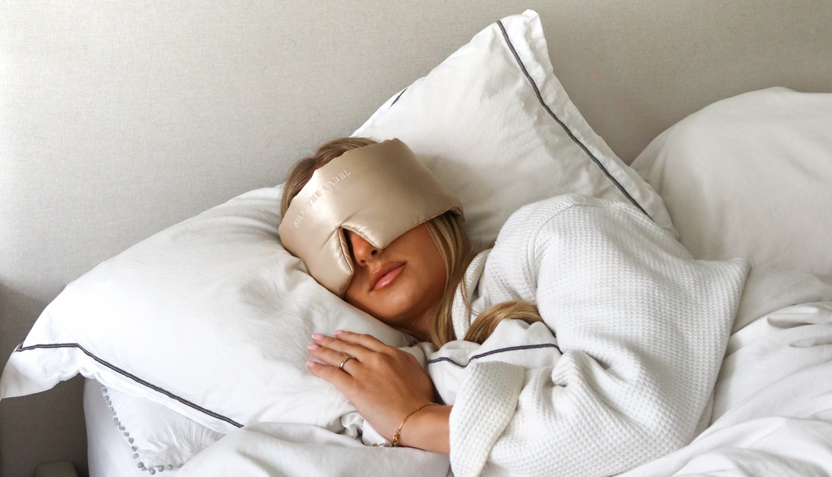 Silk The Label | 100% Organic Mulberry Silk Sleep Mask